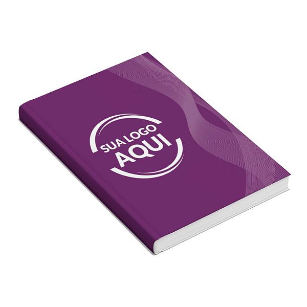 Caderno BROCHURA de anotações Personalizado com logo 15x20cm Flex A5