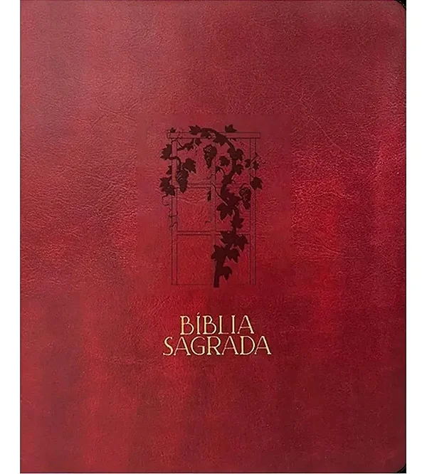 Biblia Capa Luxo Videira Vinho | Viviane Martinello