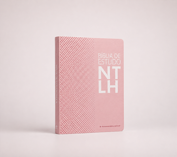 Biblia de Estudo | NTHL Rosa Nobre
