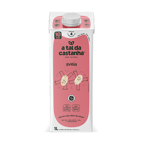 Leite de Aveia sem gluten 1L A Tal da Castanha