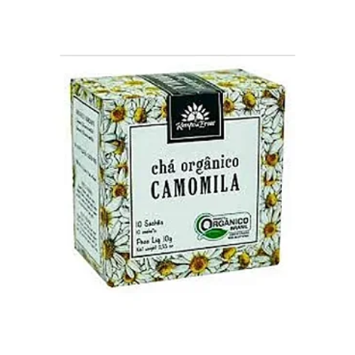 Cha Orgânico Camomila 10 Sachês kampo de Ervas