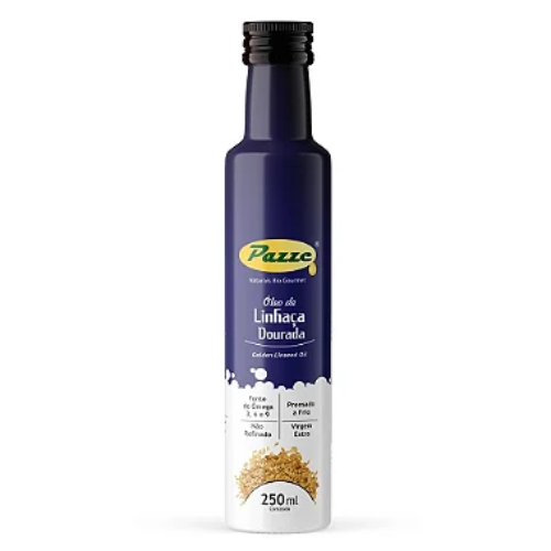 Óleo de Linhaça Dourada 250ml Pazze