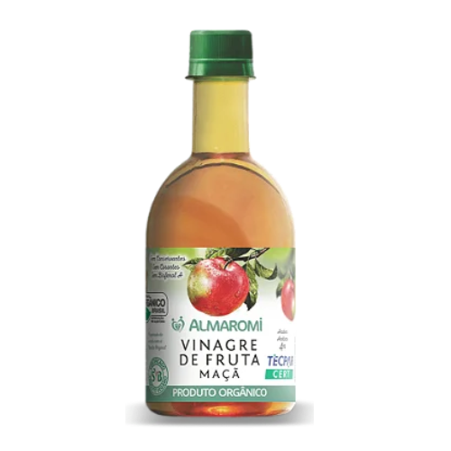 Vinagre de Maçã Orgânico V 4% 400ml Almaroni
