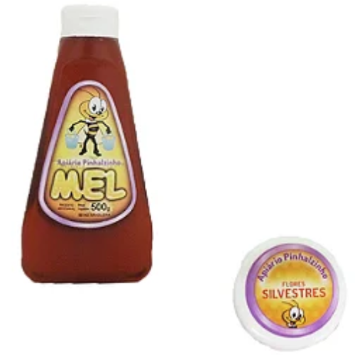 Mel Florada Silvestre 500g Pinhalzinho