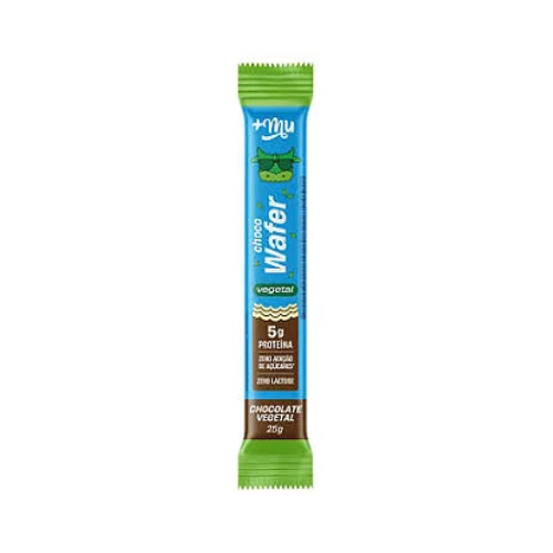 Veggie Wafer Chocolate Vegetal Mais Mu