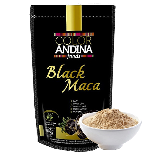 Maca Peruana Black em Pó Color Andina