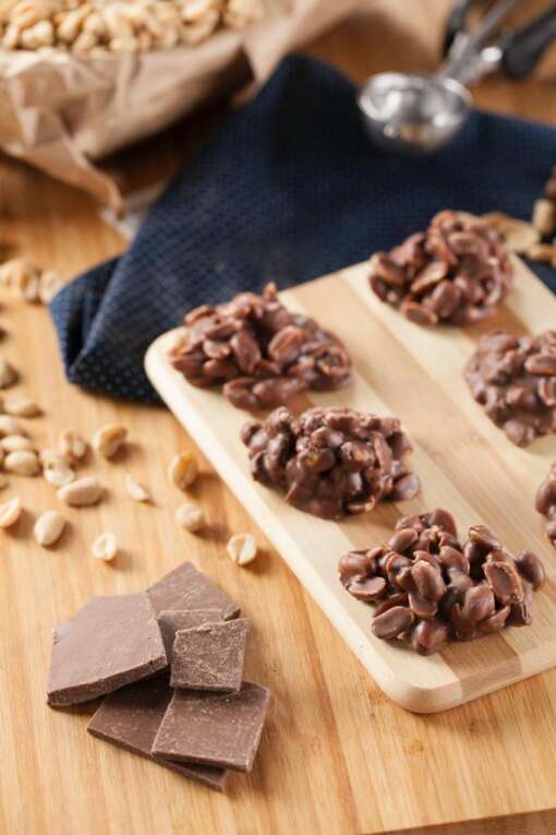 Pé de Moleque com Chocolate Vegano a Granel