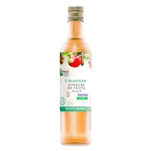 Vinagre de Maçã Orgânico 500ml Almaromi