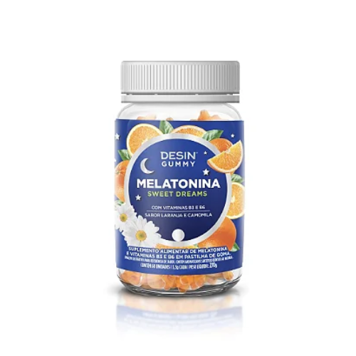 Super Gummy Melatonina 60 gummies Desinchá