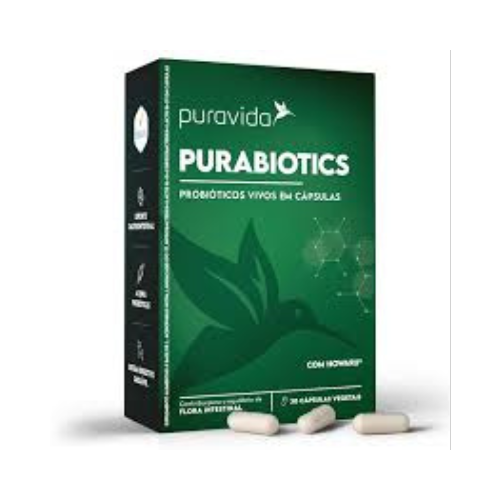 Purabiotics 30 Cápsulas Pura Vida