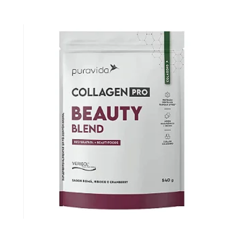 Collagen Pro Beauty Blend 540g Pura Vida