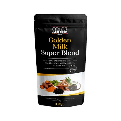 Golden Milk Super Blend 100g Color Andina