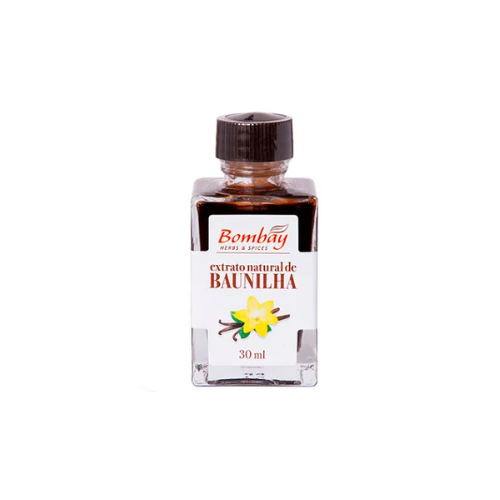 Extrato Natural de Baunilha 30ml Bombay