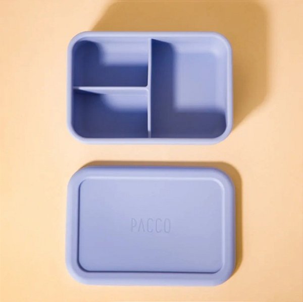 Lunch box em Silicone Lavanda 520ml Pacco
