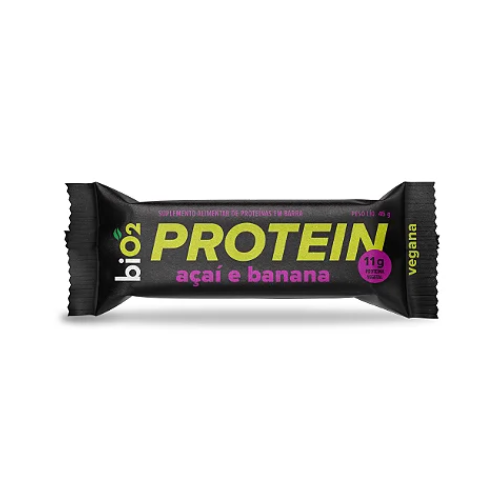 Barra de Proteína Vegana Açaí e Banana