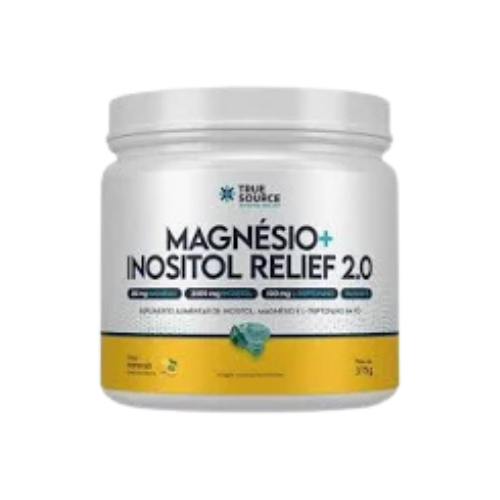 Magnésio + Inositol Relief 3.0 sabor Maracujá 350g True Source
