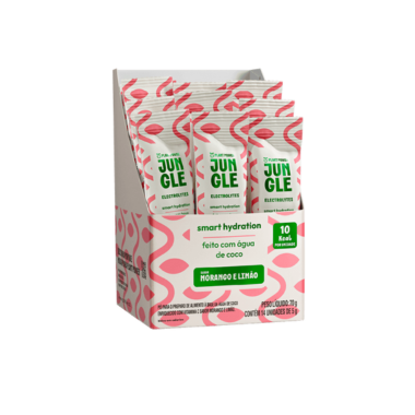 Jungle Electrolytes 5g Morango e Limão Plant Power