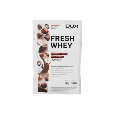 Fresh Whey Sachê 31g Sabor Chocolate e Avelã Dux