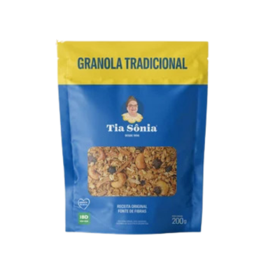 Granola Tradicional 200g Tia Sônia