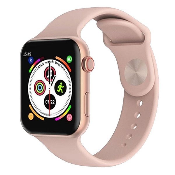 Relógio Smartwatch F10 - Rosa - iOS / Android - 44mm - Lookiando -  Smartwatches, Relógios Masculinos, Relógios Femininos