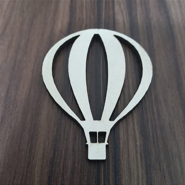 Aplique Balão 4 peças MDF