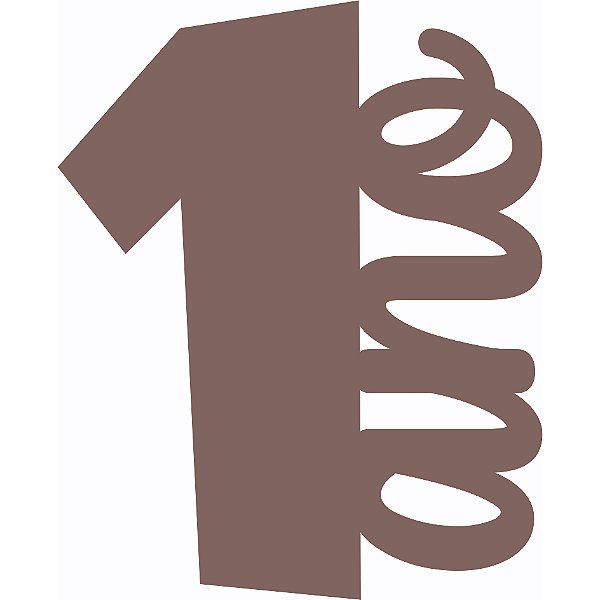 Aplique Idade personalizado 5cm MDF 10 unidades