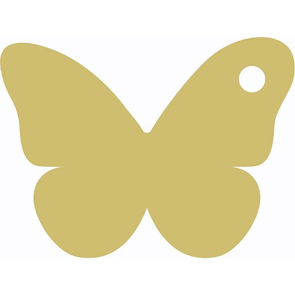 Aplique Pingente Borboleta 2cm 50 unidades acrílico espelhado