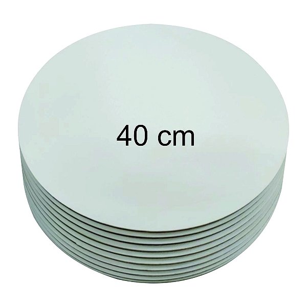 Cake Board Circular 40cm 2 unidades MDF