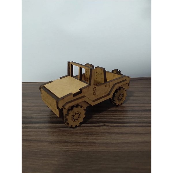 Mini Jipe 5 unidades MDF