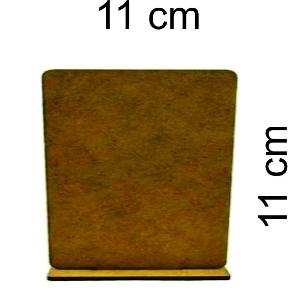 Mini Painel 11 x 11cm 5 unidades MDF