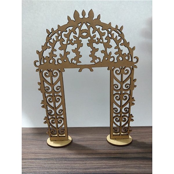 Mini Painel Bela e a Fera 10 x 14 cm MDF 1 unidade