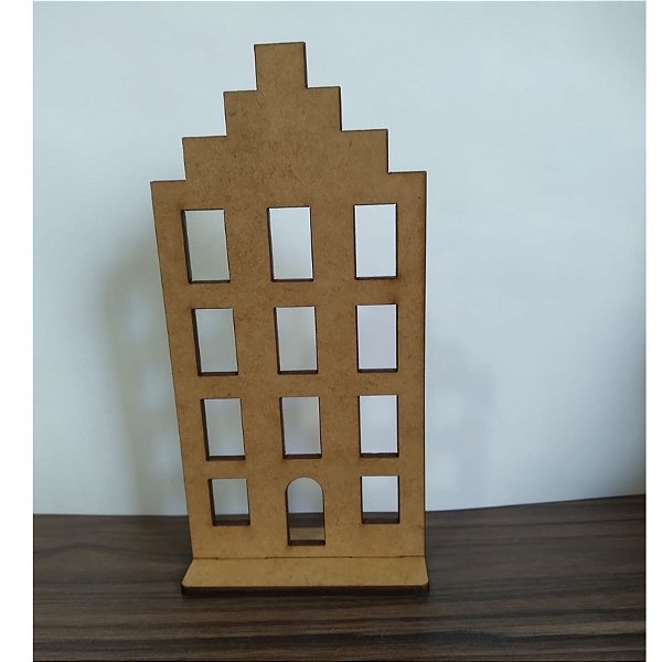 Mini Painel Prédio Homem-Aranha MDF 5 unidades