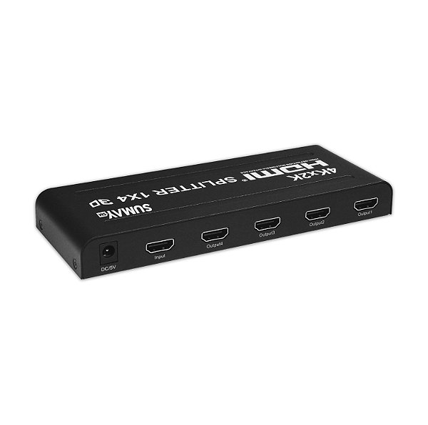 Splitter HDMI 1X4 4K 3D - Sumay SM-SP04