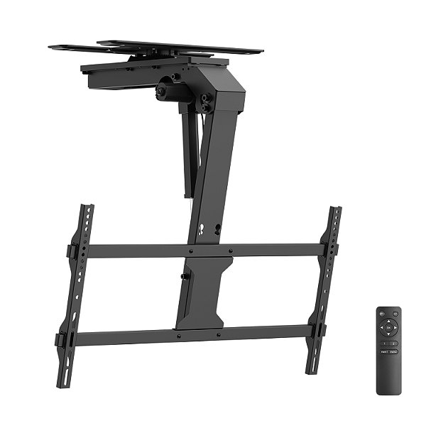 Suporte TV Teto Motorizado Giratório 43 a 86 Polegadas - PCYES PLMSTM02B