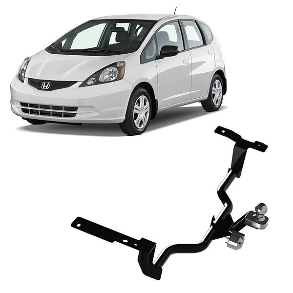 Engate Reboque Honda Fit 2009 2010 2011 2012 2013 2014