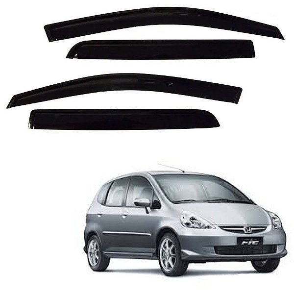 Calha De Chuva Fit 2005 2006 2007 2008 4 Portas