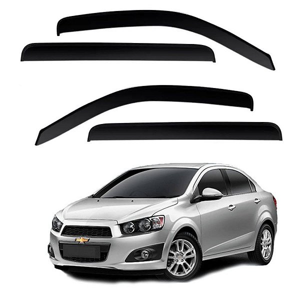 Calha De Chuva Sonic Sedan 2009 2010 2011 2012 2013 2014