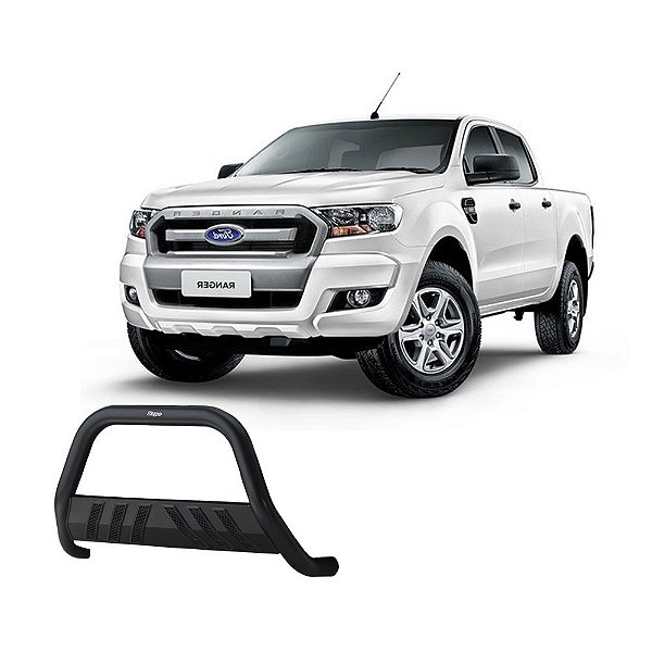 Quebra Mato Ranger 2013 2014 2015 2016 Com Grade Preto