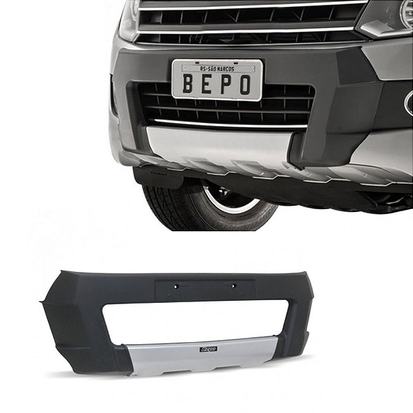 Overbumper Amarok 2010 2011 2012 Frente Cromada Com Kit