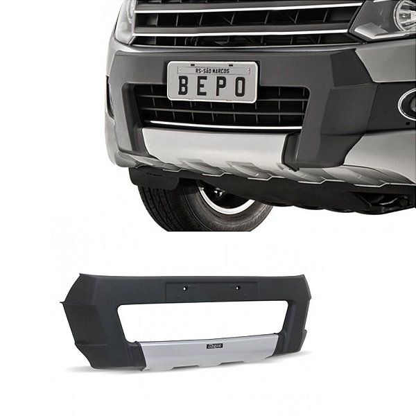 Overbumper Amarok 2010 2011 2012 2013 2014 Prata Com Kit