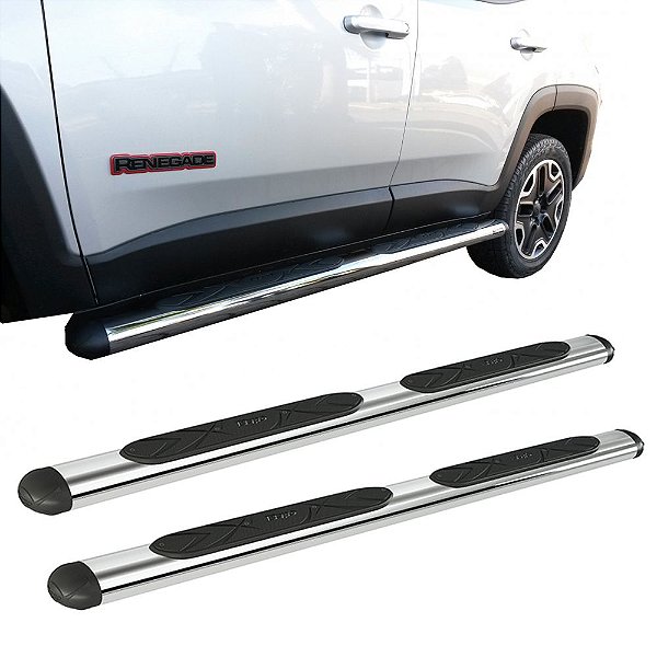 Estribo Renegade 2015 2016 2017 2018 2019 Oval Cromado