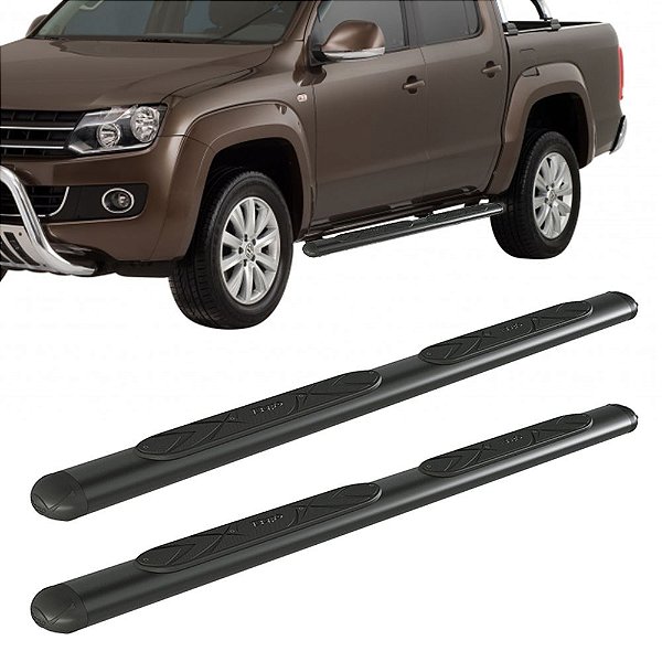 Estribo Amarok 2010 2011 2012 2013 2014 2015 Cd Oval Preto