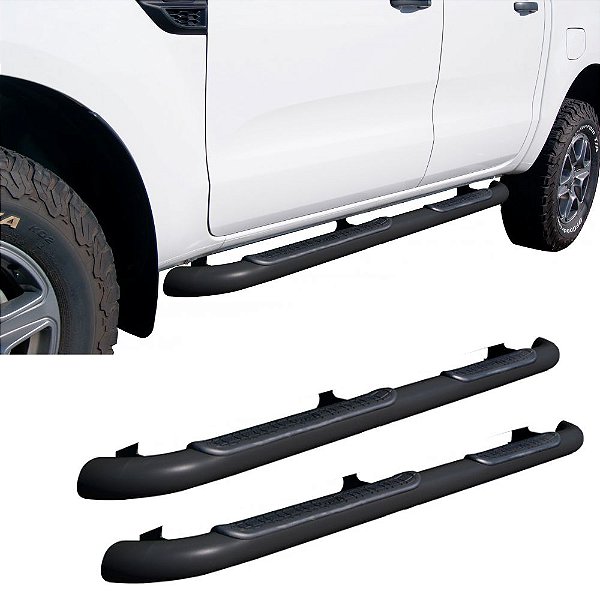 Estribo Ranger 2013 2014 2015 2016 2017 2018 Tubular Preto