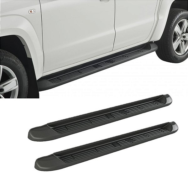 Estribo Amarok 2010 2011 2012 2013 2014 2015 Plástico Preto