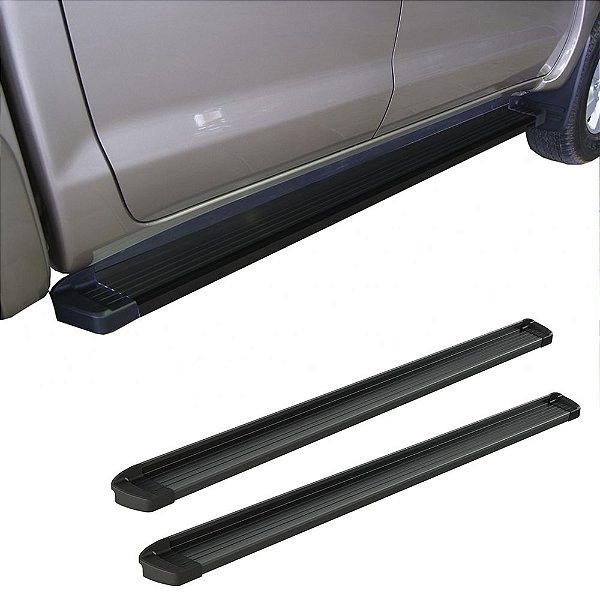 Estribo S10 Até 2011 Preto 2182mm Cabine Dupla G3