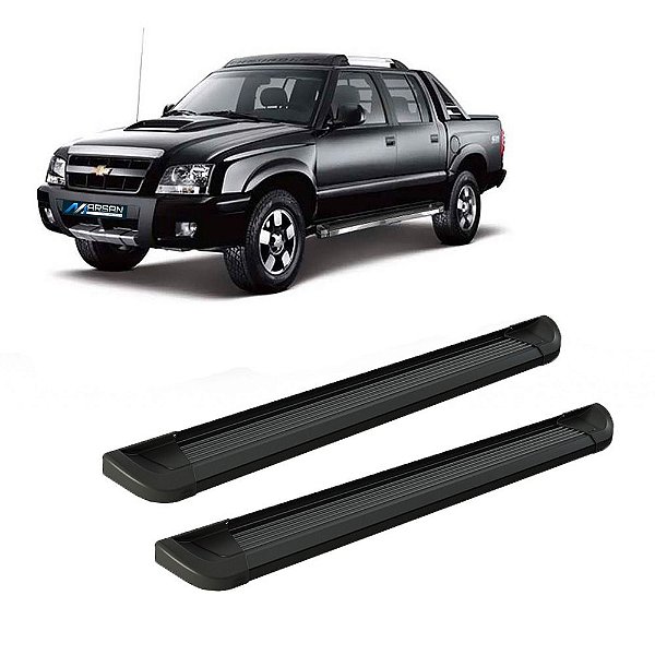 Estribo S10 Até 2011 Cabine Dupla Preto 2132mm G2