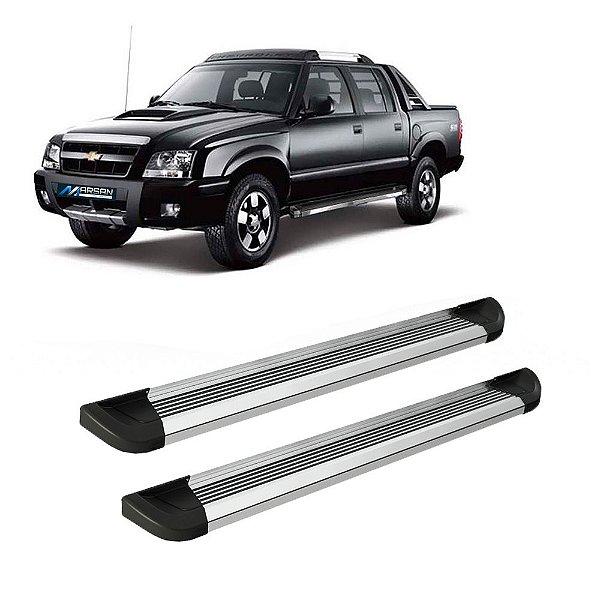 Estribo S10 Até 2011 Cabine Dupla Alumínio Polido 2132mm G2
