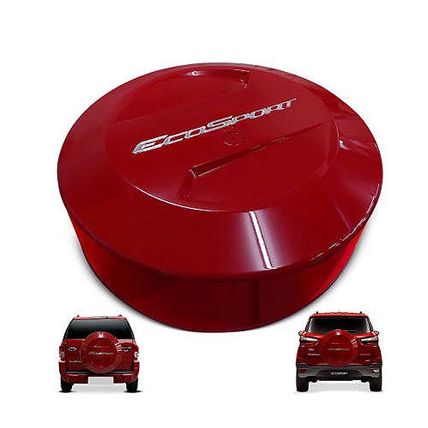 Capa Estepe Ecosport 2003 2004 2005 2006 - Vermelho Arpoador