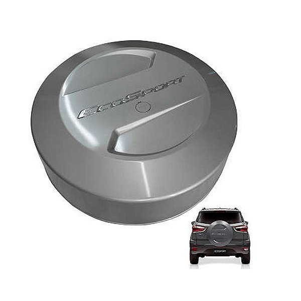 Capa Estepe Ecosport 2003 2004 2005 2006 - Prata Dublin