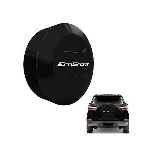Capa Estepe Ecosport 2003 2004 2005 2006 - Preto Ebony